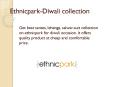 Ethnicpark-Diwali collection