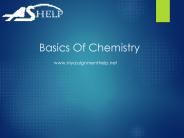 Learn Basics Of Chemistry myassignmenthelp.net