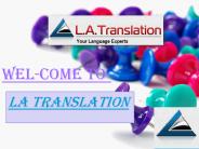 Spanish translation services