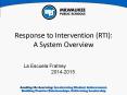 Response to Intervention (RTI): A System Overview PowerPoint PPT Presentation
