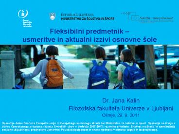 Fleksibilni predmetnik 