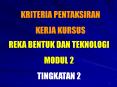 KRITERIA PENTAKSIRAN PowerPoint PPT Presentation