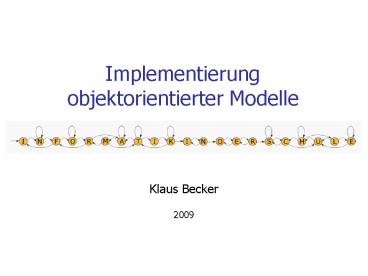 Implementierung objektorientierter Modelle