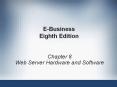 E-Business Eighth Edition PowerPoint PPT Presentation