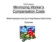 AFWD presents: Minimizing Worker