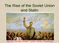 The Rise of the Soviet Union and Stalin PowerPoint PPT Presentation