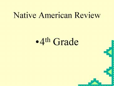 Native American Review