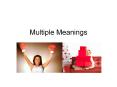 Multiple Meanings PowerPoint PPT Presentation