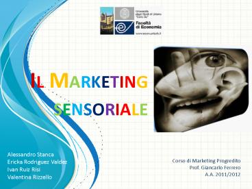 Il Marketing sensoriale