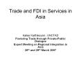 Trade and FDI in Services in Asia PowerPoint PPT Presentation