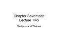 Chapter Seventeen Lecture Two PowerPoint PPT Presentation