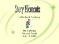 In the book Corduroy   Ms. Kennally Second Grade July 10, 2015 PowerPoint PPT Presentation