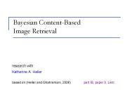 Bayesian Content-Based Image Retrieval