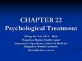 CHAPTER 22 Psychological Treatment PowerPoint PPT Presentation
