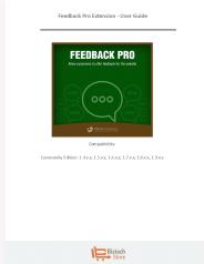Feedback Pro Extension - User Guide