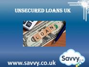 Unsecured loans UK
