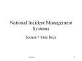 National Incident Management Systems PowerPoint PPT Presentation