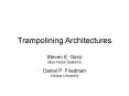 Trampolining Architectures PowerPoint PPT Presentation