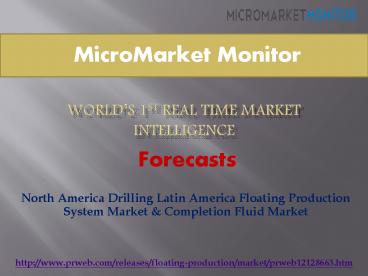 Latin America Floating Production System Market