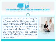 software free download