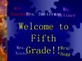 Welcome to Fifth Grade!! PowerPoint PPT Presentation