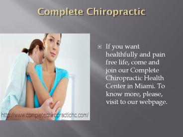 Complete Chiropractic