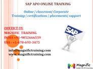 sap apo online training