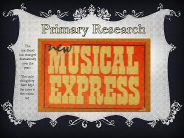 PPT – Primary Research PowerPoint presentation | free to download - id ...