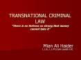 TRANSNATIONAL CRIMINAL LAW  PowerPoint PPT Presentation