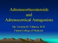 Adrenocorticosteroids and Adrenocortical Antagonists PowerPoint PPT Presentation