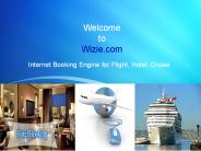 Internet Booking Engine for Flight, Hotel, Cruise