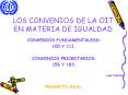 LOS CONVENIOS DE LA OIT EN MATERIA DE IGUALDAD PowerPoint PPT Presentation