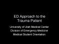ED Approach to the Trauma Patient PowerPoint PPT Presentation