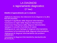 LA DIAGNOSI o ragionamento diagnostico (2
