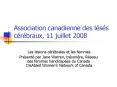 Association canadienne des l PowerPoint PPT Presentation