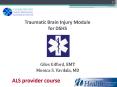 Traumatic Brain Injury Module for DSHS PowerPoint PPT Presentation