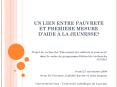 UN LIEN ENTRE PAUVRET PowerPoint PPT Presentation