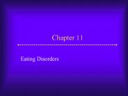 Eating Disorders