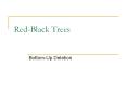 Red-Black Trees PowerPoint PPT Presentation