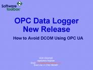 OPC Data Logger New Release
