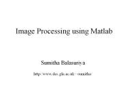 Image Processing using Matlab