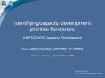 Identifying capacity development priorities for oceans PowerPoint PPT Presentation