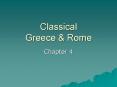 Classical Greece PowerPoint PPT Presentation