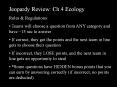 Jeopardy Review: Ch 4 Ecology PowerPoint PPT Presentation