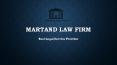 Martand law firm- A name to rely for Service Matters PowerPoint PPT Presentation