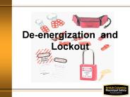 De-energization and Lockout
