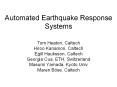 Automated Earthquake Response Systems PowerPoint PPT Presentation