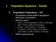 Population Dynamics - Trends PowerPoint PPT Presentation