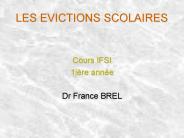 LES EVICTIONS SCOLAIRES