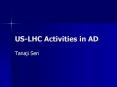 US-LHC Activities in AD PowerPoint PPT Presentation